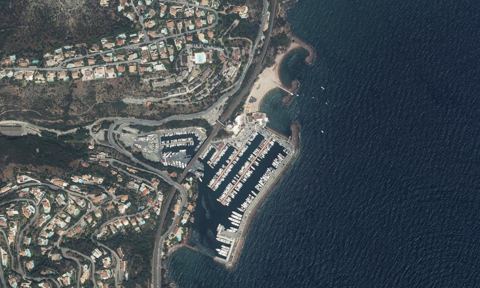 Vue aérienne — Port de la Rague