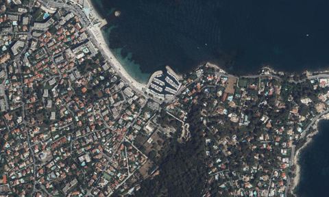 Vue aérienne — Port de la Salis