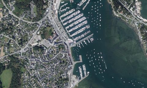 Vue aérienne — Port de La Trinité-sur-Mer