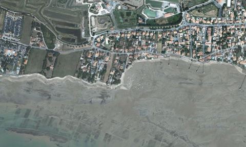 Vue aérienne — Port du Loiron