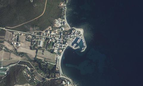 Vue aérienne — Marina de Luri