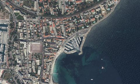 Vue aérienne — Port du Moure Rouge