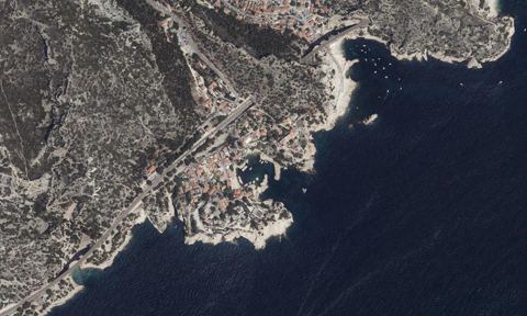Vue aérienne — Port de Niolon
