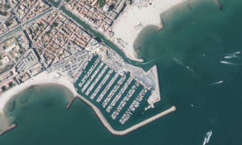 Vue aérienne — Port de Palavas les Flots