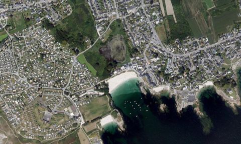 Vue aérienne — Port du Perello