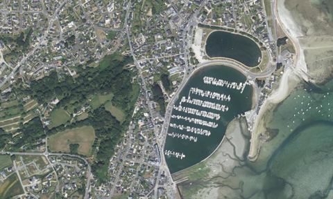 Vue aérienne — Port de Perros-Guirrec