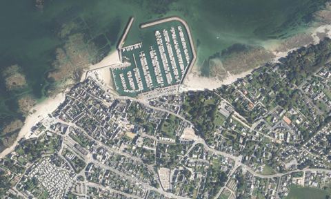 Vue aérienne — Port de Piriac sur Mer