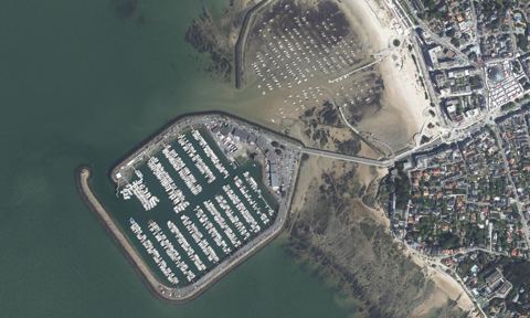 Vue aérienne — Port de Plaisance de Pornichet