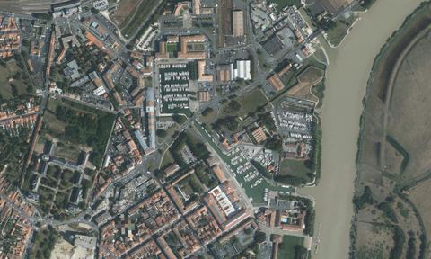 Vue aérienne — Port de Plaisance de Rochefort