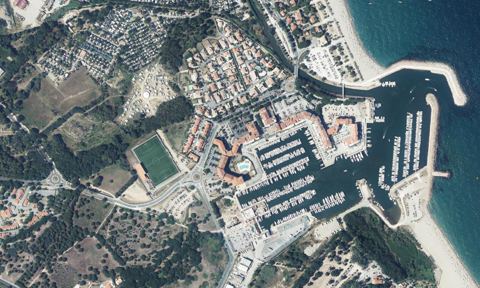 Vue aérienne — Port Argelès sur Mer