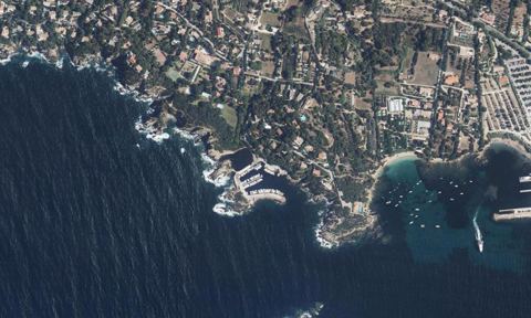 Vue aérienne — Port Auguier