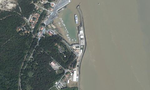 Vue aérienne — Port Bloc