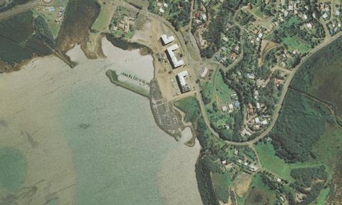 Vue aérienne — Port Boulari