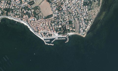 Vue aérienne — Port Bouzigues