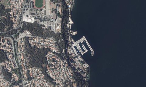 Vue aérienne — Port des Heures Claires