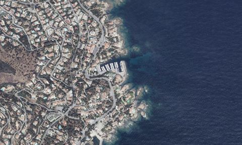 Vue aérienne — Port Ferréol