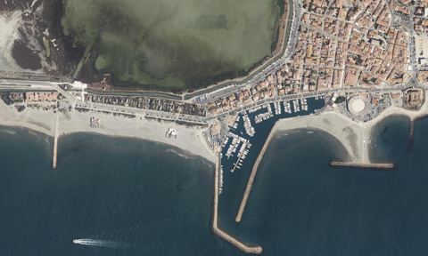 Vue aérienne — Port Gardian