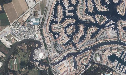 Vue aérienne — Port Grimaud 2