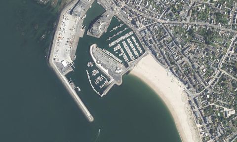Vue aérienne — Port la Turballe