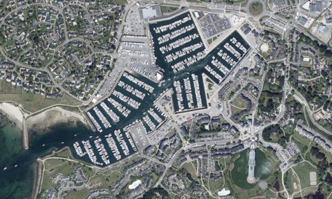 Vue aérienne — Port Le Crouesty