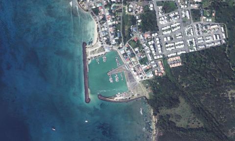 Vue aérienne — Port de Port Louis