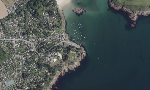 Vue aérienne — Port Manec'h - Kerdruc