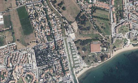 Vue aérienne — Port Maravenne