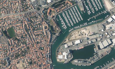 Vue aérienne — Port Olona