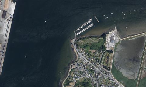 Vue aérienne — Port Pen Mané