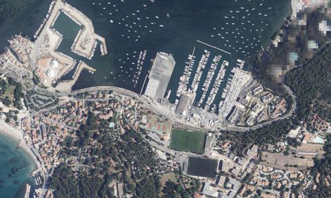 Vue aérienne — Port Pin Rolland
