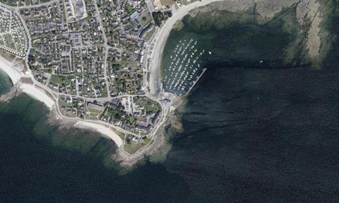 Vue aérienne — Port Saint Jacques