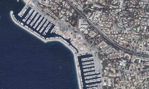 Vue aérienne — Port Santa Lucia