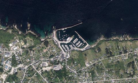 Vue aérienne — Port-Tudy