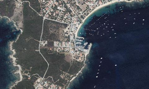 Vue aérienne — Porto Pollo