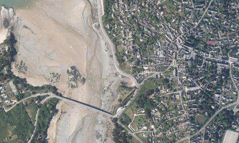 Vue aérienne — Port de Saint-Briac-sur-Mer