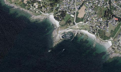 Vue aérienne — Port de Saint Gildas