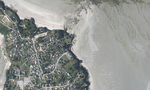 Vue aérienne — Port de Saint-Jacut-de-la-Mer