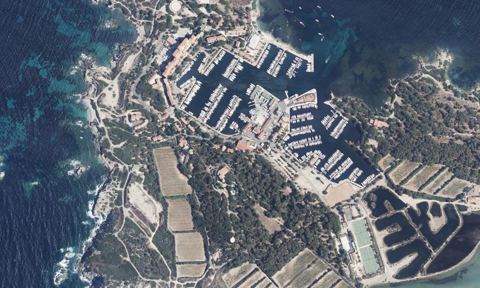 Vue aérienne — Port de Saint Pierre des Embiez