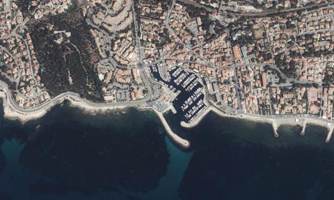 Vue aérienne — Port de Sausset les Pins