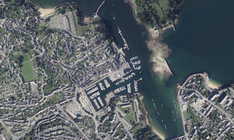 Vue aérienne — Port de Tréboul
