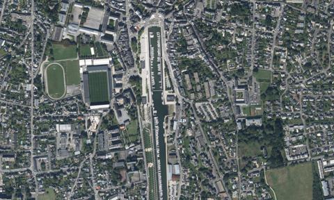 Vue aérienne — Port de Vannes