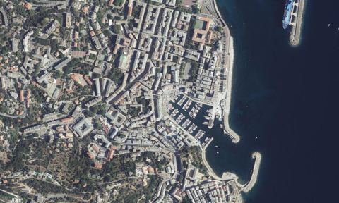 Vue aérienne — Vieux Port de Bastia