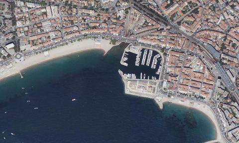 Vue aérienne — Vieux Port de Saint Raphaël