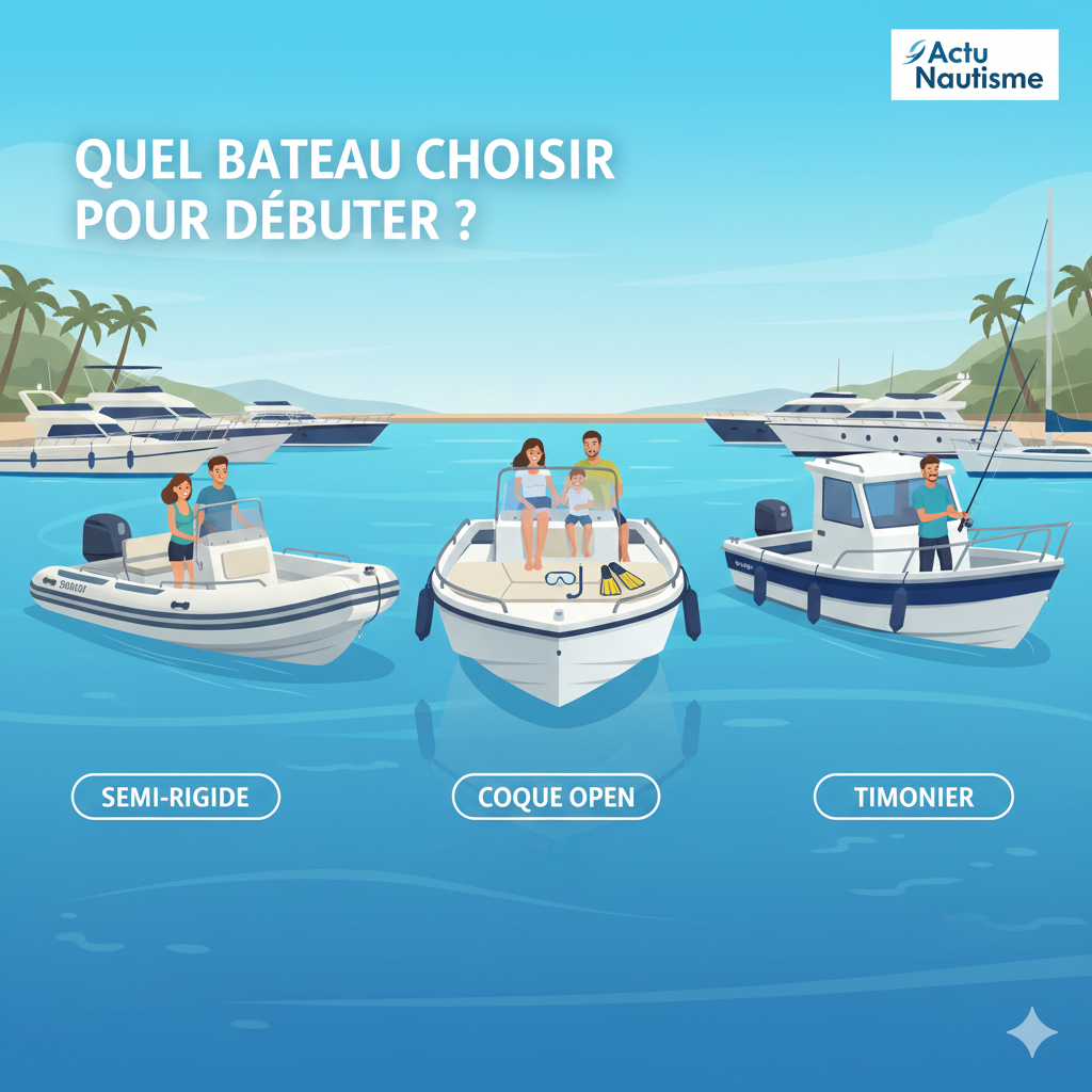 Quel bateau choisir pour débuter ?